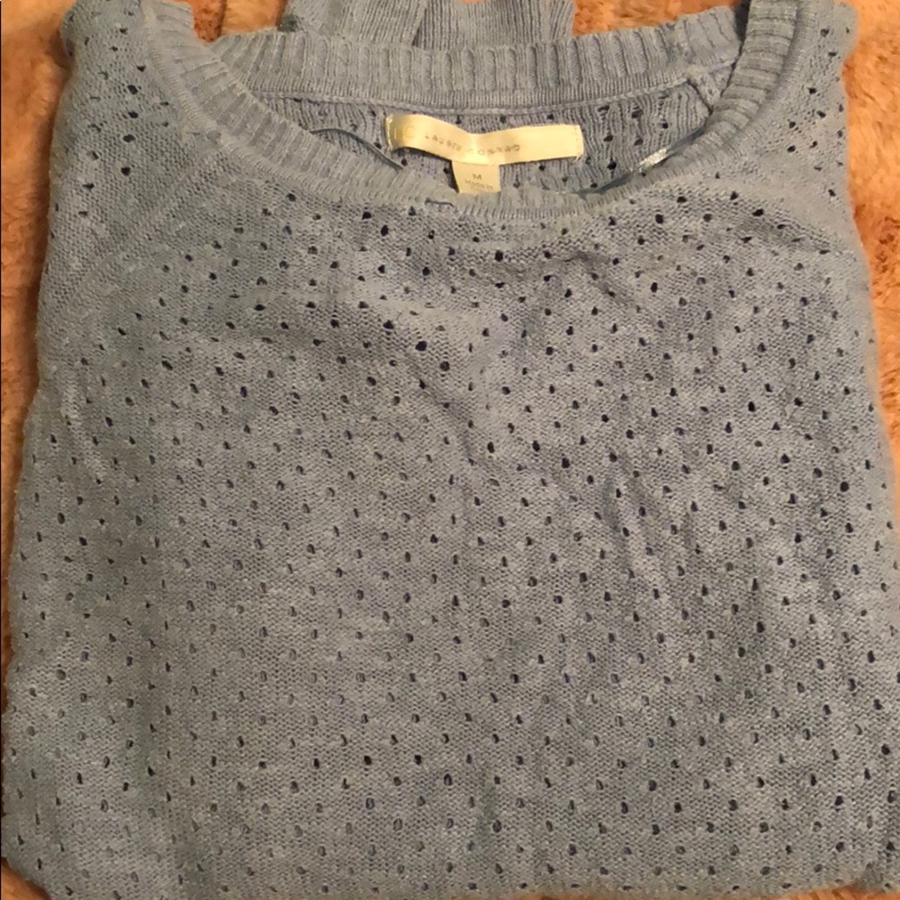 Blue sweater